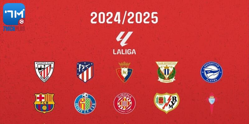 Tỷ số trực tuyến La Liga Mùa Giải 2024/25